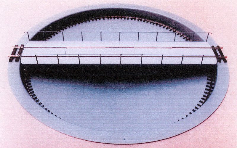 60ft well-type NSWGR turntable O gauge/7mm