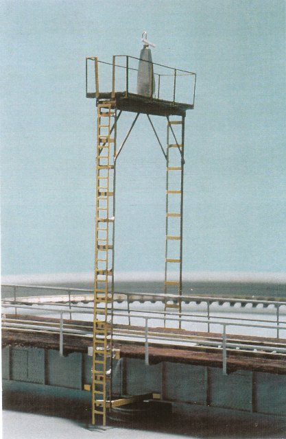 Power-feed tower kit in brass