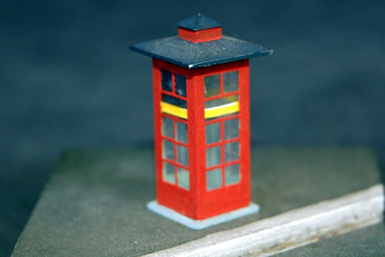 1950s PMG telephone box