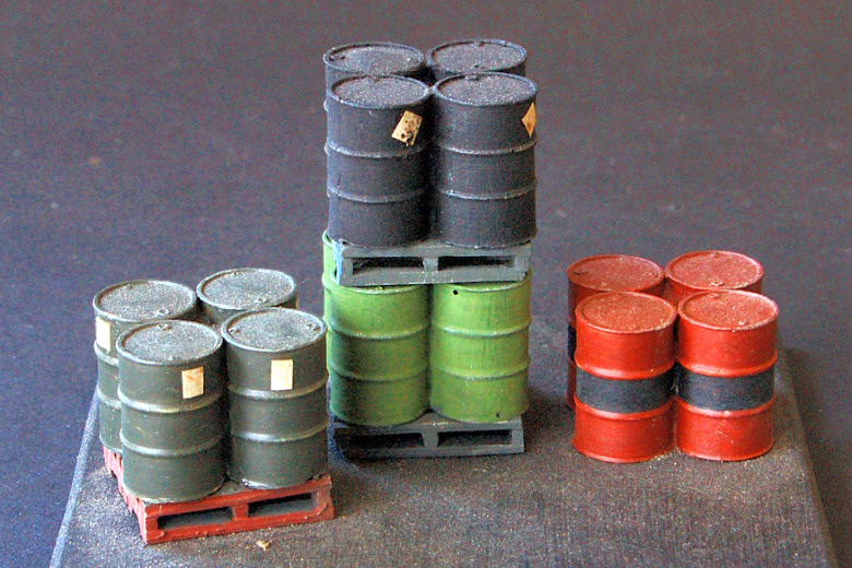 4x 44 Gallon Drums
