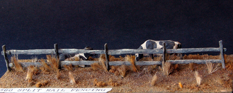 Split Rail Fence x2