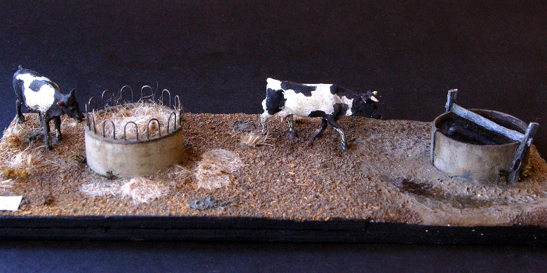 Cow Feeder and Water Tank