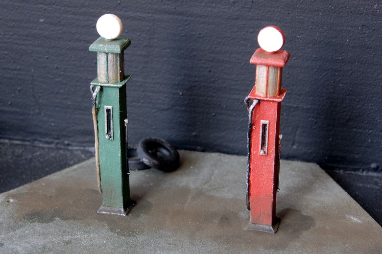 1920s Gilbert & Barker petrol pump
